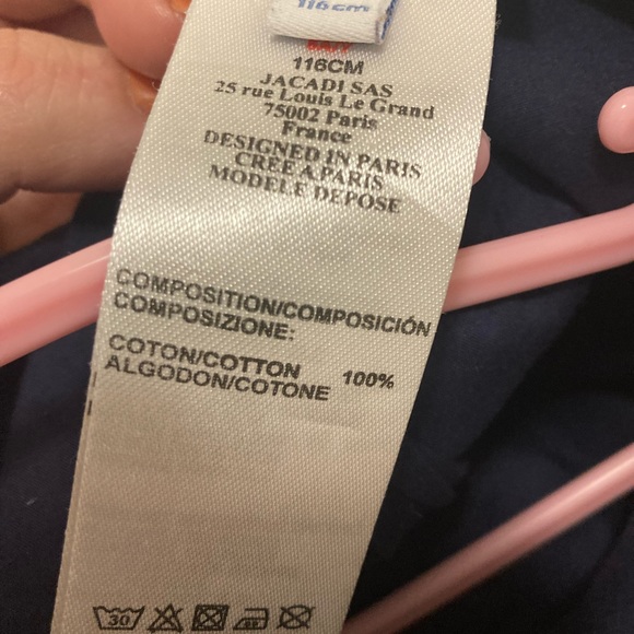 Jacadi denim cotton-lined dress! - Picture 5 of 5